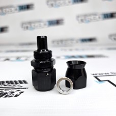 Фитинг AN6 PTFE прямой многоразовый для тефлонового шланга Фитинг AN6 PTFE прямой многоразовый для тефлонового шланга